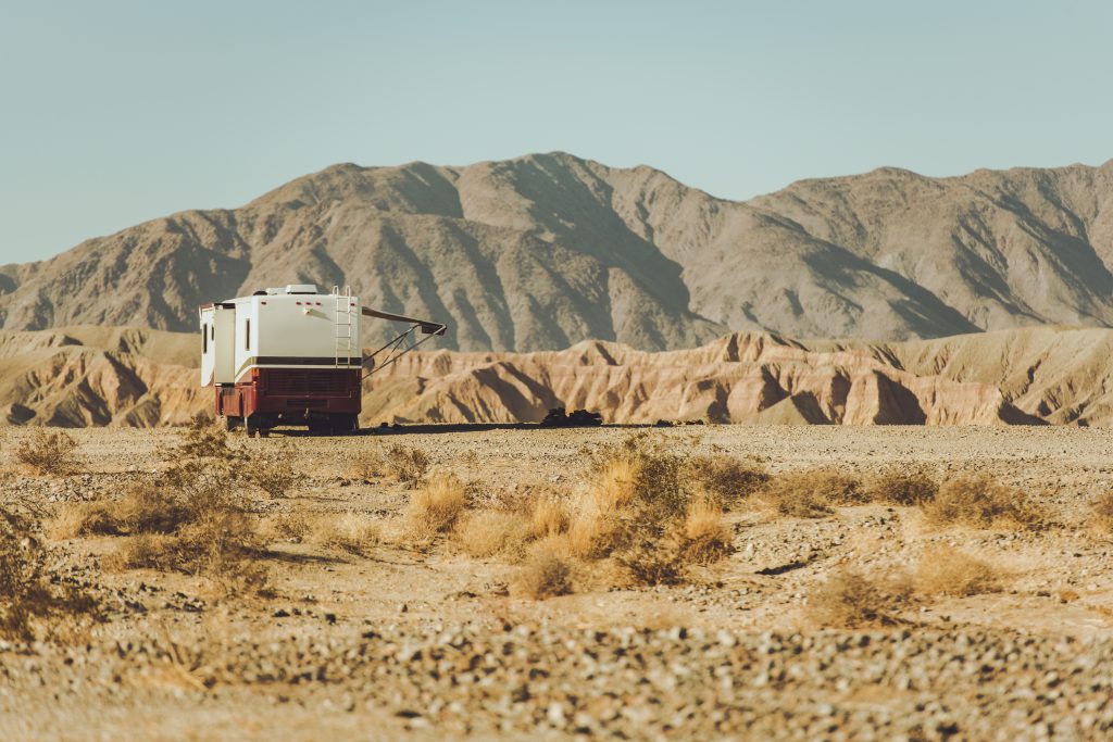 Motor Coach RV Southern California Desert, CA, Nevada
