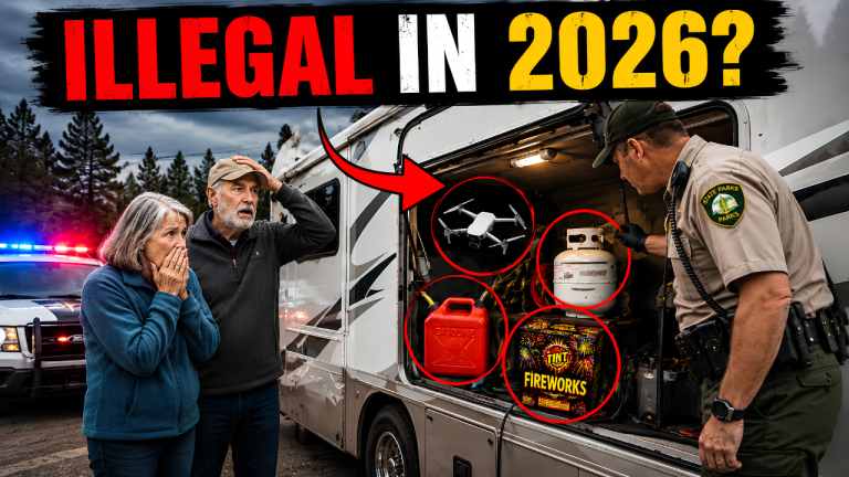 10 common items that are illegal to have in an rv